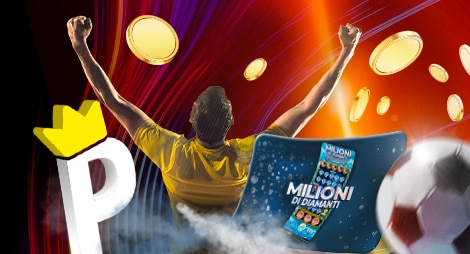 Visual promozionale Lottomatica che mostra un bonus